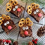 Reindeer Brownies