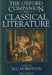 Read the Oxford Companion to Classical Literature (M. C. Howatson)