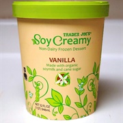 Trader Joe's Soy Creamy Vanilla Non-Dairy Frozen Dessert