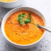 Carrot Coriander Soup