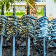 Espetos - Malaga, Spain
