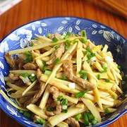 Stir Fried Bamboo Shoots