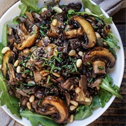 Fall Harvest Caramelized Mushroom Salad
