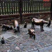Animals for Slaughter Monument, Poland