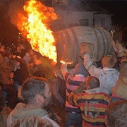 The Tar Barrels of Ottery St. Mary