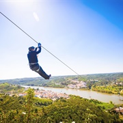 Limitezero Zipline, Spain/Portugal