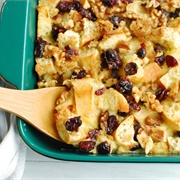 Cranberry Bread Pudding