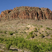 Pitón Volcánico De Cancarix, Albacete, Spain