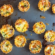 Cheese & Bacon Mini Quiche