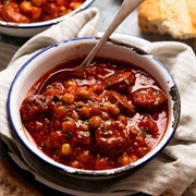 Chickpea and Chorizo Stew