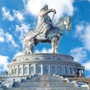 Genghis Khan Equestrian Statue, Mongolia