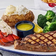 Surf & Turf Maine Lobster Tail & 12 Oz. NY Strip