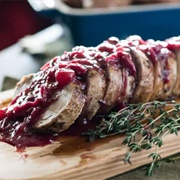 Cranberry Pork Tenderloin