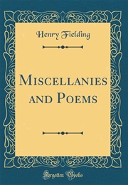 Miscellanies and Poems (Henry Fielding)