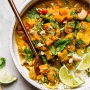 Sweet Potato and Chicken Curry