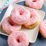 Strawberry Iced Donut