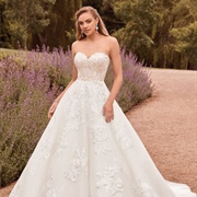 Sweetheart Neckline Gown