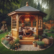 Have a Pavilion in My Garden