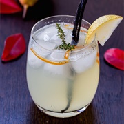 Rum Pear Cocktail