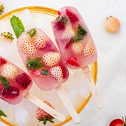 Pineberry Pudding Popsicle