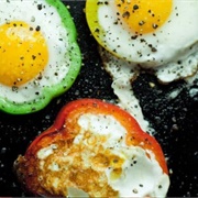 Peppered Eggs