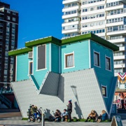 Upside Down House, Brighton, England, UK