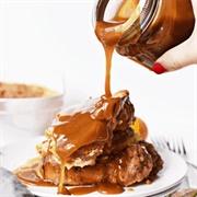 French Toast With Cajeta Syrup