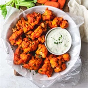 Buffalo Cauliflower Bites