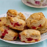 Cherry Scones