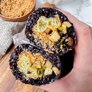 Rice Wrap With Youtiao and Tofu