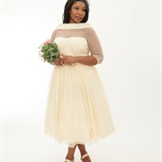 Mid-Century Vintage Wedding Dress