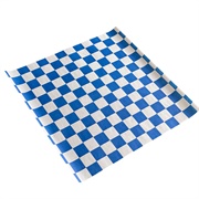 Blue Checkered (Rautenflagge) Soy Paper