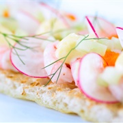 Capelin Roe Toast