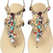 Jeweled Sandals