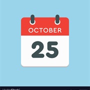 October 25