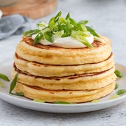 Cheddar Pancakes