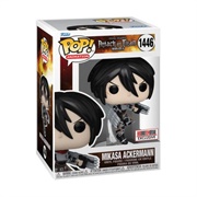 1446: POP! Mikasa Ackermann With Thunder Spears (Metallic)