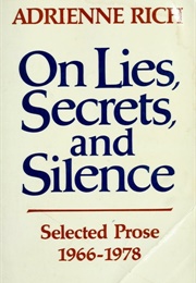 On Lies, Secrets and Science (Rich, Adrienne)