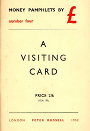A Visiting Card (Ezra Pound)