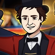 Alaskan Sam as P. T. Barnum