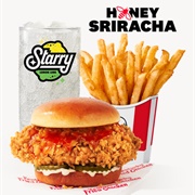 Saucy Chicken Sandwich Combo:Honey Sriracha