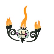 Shiny Chandelure