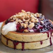 Juneberry Pancakes