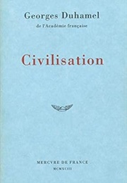 Civilisation (Georges Duhamel)