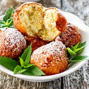 Banana Fritters With Dill