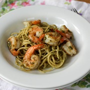 Habanero Pesto Shrimp