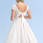 Tie Across Back (Wedding Dress)