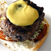 Burger With Mustard