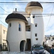 Mushroom House, Sendai, Japan