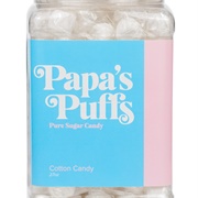 Papa's Puffs Cotton Candy
